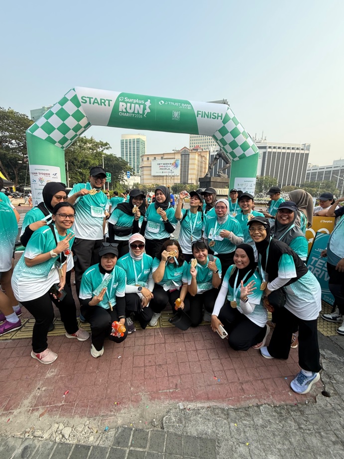 PT Sojitz Indonesia Supports Surplus Charity Run 2026